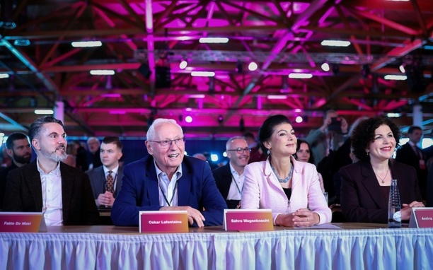 Bild vergrößern: BSW entscheidet bei Bundesparteitag in Magdeburg über Nachfolge von Wagenknecht