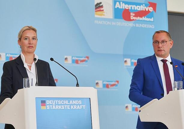 Bild vergrößern: Linnemann kritisiert Radikalisierung der AfD unter Führungsduo