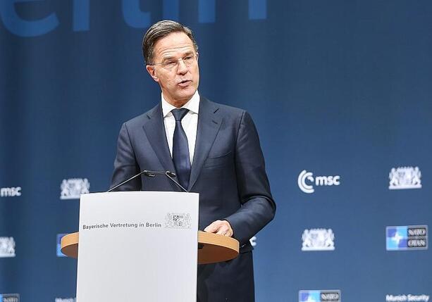 Bild vergrößern: Rutte warnt: Nato-Länder sind Russlands nächstes Ziel