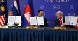 Trump schwört Thailand und Kambodscha erneut auf Frieden ein