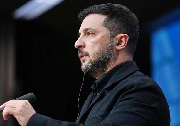 Bild vergr&ouml;&szlig;ern: US-Gesandter trifft Selenskyj und europäische Staatschefs in Berlin