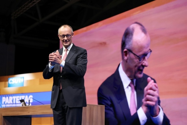 Bild vergrößern: Merz vom Erfolg der Koalition überzeugt: Reformen dringend nötig