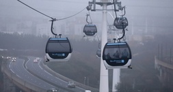 Erste Stadtseilbahn in Paris eröffnet - Linie C1 verbindet Vororte mit Metro