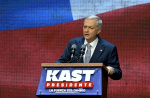 Ultrarechter Kandidat Kast gewinnt Präsidentenwahl in Chile