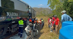 Mindestens 13 Tote bei Zugunglück im Süden Mexikos