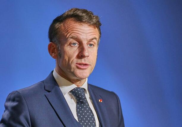 Bild vergr&ouml;&szlig;ern: Macron lobt US-Aktion in Venezuela