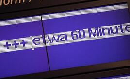 Pünktlichkeit der Bahn auf neuen Tiefstand gefallen