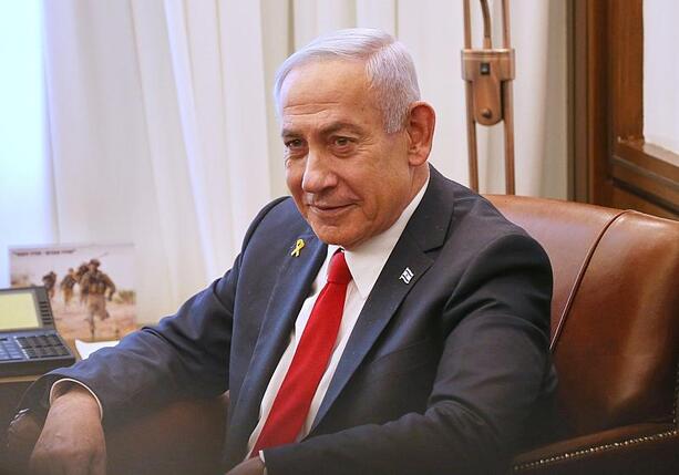 Bild vergr&ouml;&szlig;ern: Israels Ex-Premier Olmert sieht Netanjahu als Demokratiebedrohung