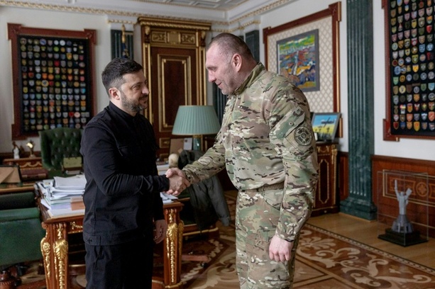 Bild vergr&ouml;&szlig;ern: Neubesetzung mehrerer Spitzenpositionen: Selenskyj setzt Geheimdienstchef ab