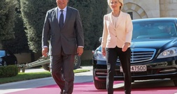 Von der Leyen und Costa treffen Syriens Präsidenten Scharaa in Damaskus