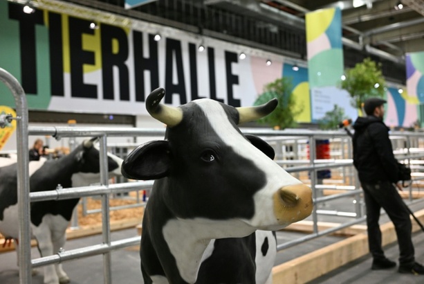 Bild vergr&ouml;&szlig;ern: Bundespräsident Steinmeier eröffnet Landwirtschaftsmesse Grüne Woche