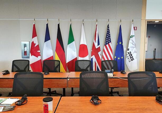 Bild vergr&ouml;&szlig;ern: G7-Außenminister drohen Iran mit restriktiven Maßnahmen