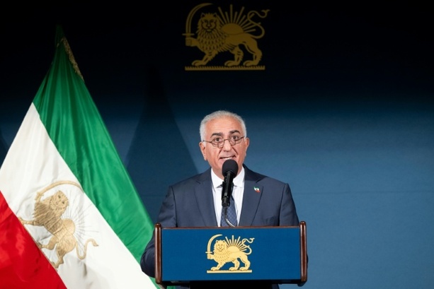 Bild vergr&ouml;&szlig;ern: Schah-Sohn Pahlavi: Islamische Republik Iran wird fallen