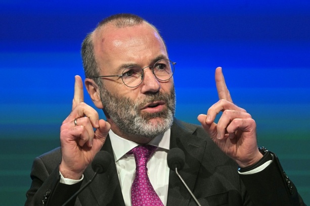 Bild vergr&ouml;&szlig;ern: EVP-Chef Weber fordert engere Zusammenarbeit mit Italiens Regierungschefin Meloni