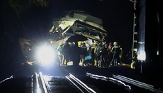 Rettungskräfte: Ein Toter und vier Schwerverletzte bei erneutem Zugunglück in Spanien