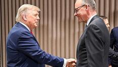 Trump und Merz 