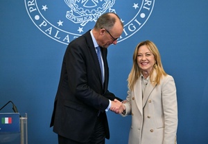 Deutschland und Italien vereinbaren in Rom engere Partnerschaft