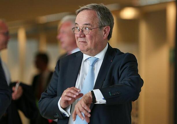 Bild vergr&ouml;&szlig;ern: Laschet über europäischen Atomschirm: Aktuell ist es kein Thema