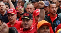 Große Kundgebung für Freilassung des in die USA entführten Maduro in Caracas