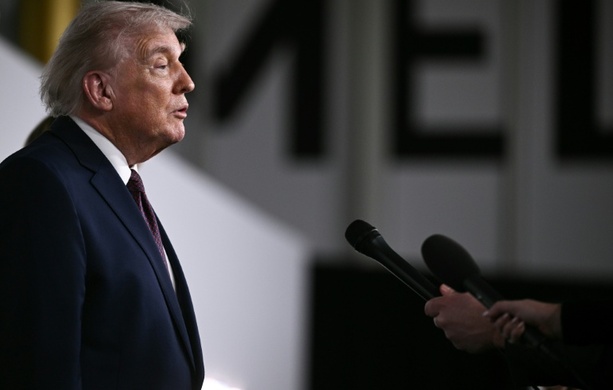 Bild vergr&ouml;&szlig;ern: Trump: Hoffentlich kein Angriff auf den Iran notwendig