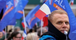 Landesweite Demonstrationen in Frankreich zur Unterstützung der Polizei