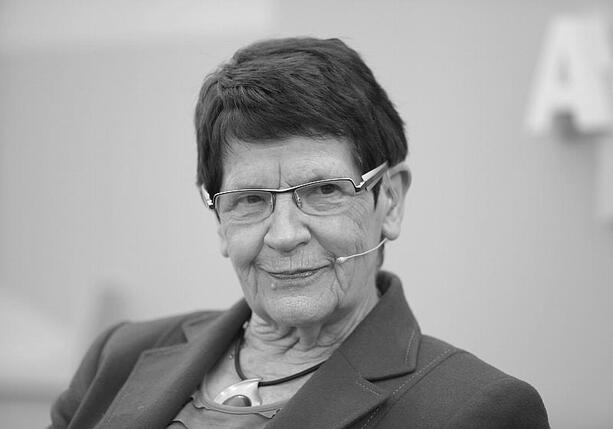 Bild vergr&ouml;&szlig;ern: Ex-Bundestagspräsidentin Rita Süssmuth ist tot