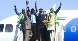 Erstmals seit knapp drei Jahren landet wieder Linienflug in Khartum