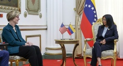 Geschäftsträgerin der USA in Venezuela bespricht 