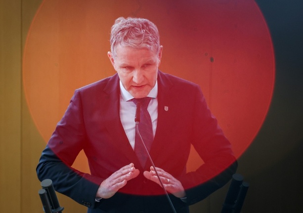 Bild vergr&ouml;&szlig;ern: Thüringen: Ermittlungen gegen AfD-Landeschef Höcke wegen Äußerung im Landtag