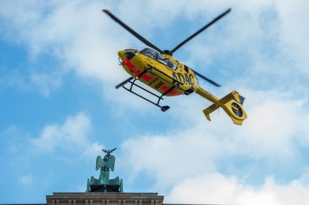 Bild vergr&ouml;&szlig;ern: Rettungseinsätze mit ADAC-Hubschraubern bleiben auf Niveau vom Vorjahr