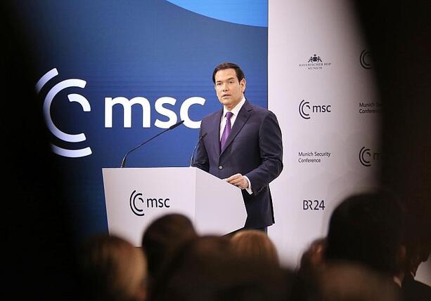 Bild vergr&ouml;&szlig;ern: US-Außenminister wirbt für Zusammenarbeit mit Europa