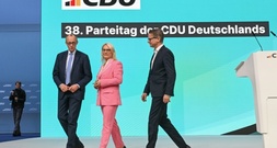 CDU-Parteitag beginnt in Stuttgart - Stimmungstest für Merz