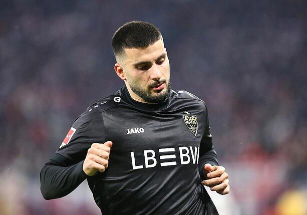 Bild vergr&ouml;&szlig;ern: 1. Bundesliga: Stuttgart rettet späten Punkt in Heidenheim