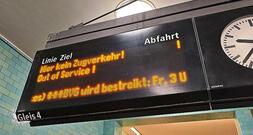 Scharfe Kritik der Arbeitgeber an Nahverkehrsstreik