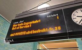 Scharfe Kritik der Arbeitgeber an Nahverkehrsstreik