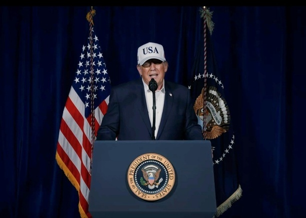 Bild vergr&ouml;&szlig;ern: Trump erklärt Bereitschaft zu Gesprächen mit Vertretern der iranischen Führung