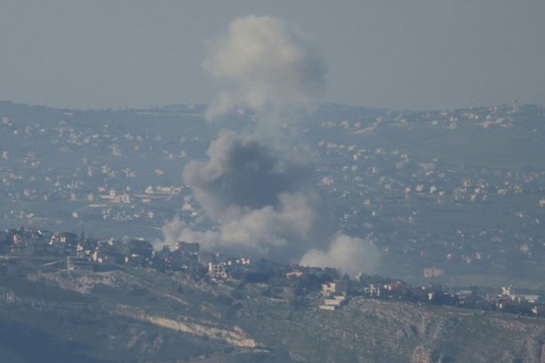 Bild vergr&ouml;&szlig;ern: Nach Hisbollah-Attacken: Libanon meldet 31 Tote bei israelischen Angriffen