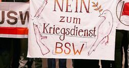 BSW wirbt mit neuer Web-App für die Verweigerung des Wehrdienstes