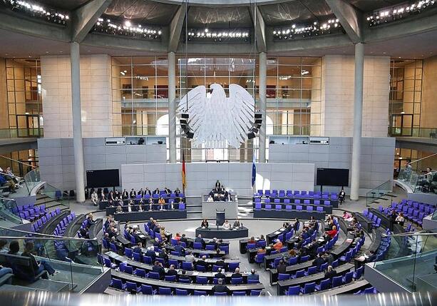 Bild vergr&ouml;&szlig;ern: Bundestag stimmt für Aufnahme des Wolfs ins Jagdrecht