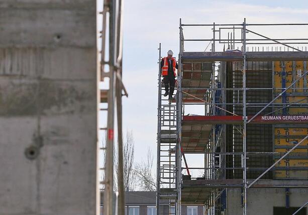 Bild vergr&ouml;&szlig;ern: Ifo-Institut: Geschäftsklima im Wohnungsbau hellt sich auf