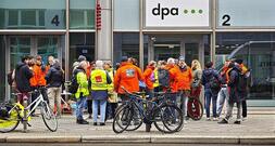 Gewerkschaft mit Streik bei dpa zufrieden