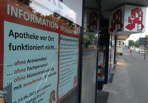 Protest der Apotheken - Krankenkassen weisen Forderungen zurück