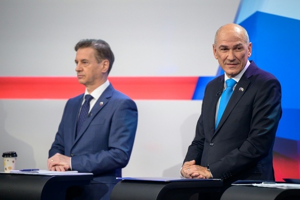 Bild vergr&ouml;&szlig;ern: Kopf-an-Kopf-Rennen bei Parlamentswahl in Slowenien erwartet