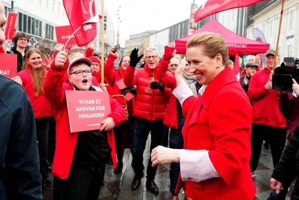 Bild vergr&ouml;&szlig;ern: Parlamentswahl in Dänemark: Ministerpräsidentin Frederiksen gilt als Favoritin