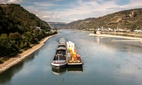 Gütertransport in der Binnenschifffahrt 2025 gesunken