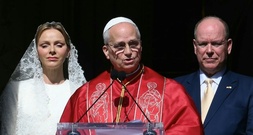 Papst Leo XIV. prangert bei Besuch in Monaco Kluft zwischen Arm und Reich an