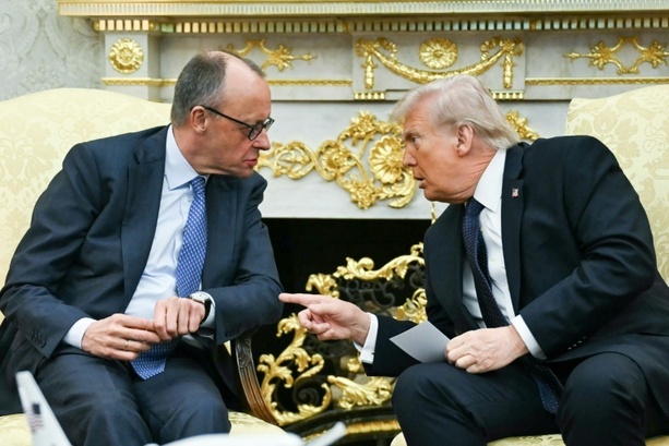 Bild vergr&ouml;&szlig;ern: Trump wirft Merz fehlende Unterstützung bei Iran-Krieg vor - Kanzler sieht massive Eskalation