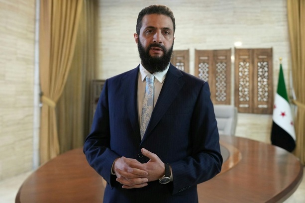 Bild vergr&ouml;&szlig;ern: Linkspartei kritisiert Antrittsbesuch von Syriens Übergangspräsident in Berlin