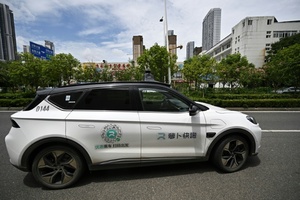 Panne stoppt selbstfahrende Taxis in China - Polizei spricht von 