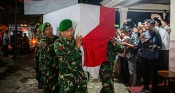 Drei im Libanon getötete Blauhelmsoldaten in Indonesien beigesetzt